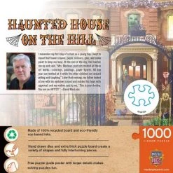 MasterPieces 1000 Piece Halloween Jigsaw Puzzle - Haunted House on The Hill - 19.25"x26.75" -Puzzles Sales 2022 unnamed file 1009