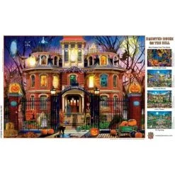 MasterPieces 1000 Piece Halloween Jigsaw Puzzle - Haunted House on The Hill - 19.25"x26.75" -Puzzles Sales 2022 unnamed file 1010