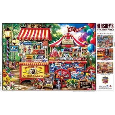MasterPieces 1000 Piece Jigsaw Puzzle For Adults, Family, Or Kids - Hershey's Stand - 19.25"x26.75" 4 MasterPieces 1000 Piece Jigsaw Puzzle For Adults, Family, Or Kids - Hershey's Stand - 19.25"x26.75" - Image 4