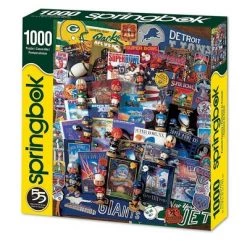 Springbok Spring and Summer: Football Fantasy Puzzle 1000pc