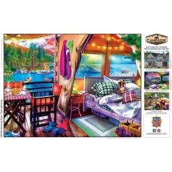 MasterPieces 300 Piece EZ Grip Jigsaw Puzzle - Glamping Style - 18"x24" -Puzzles Sales 2022 unnamed file 1043