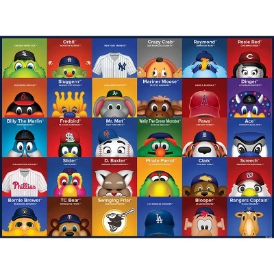 MasterPieces Sports Puzzle - All Teams 100 Piece Jigsaw Puzzle for Kids - MLB Mascots 100pc Puzzle - 14"x19" 3 MasterPieces Sports Puzzle - All Teams 100 Piece Jigsaw Puzzle for Kids - MLB Mascots 100pc Puzzle - 14"x19" - Image 3