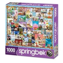 Springbok Animal Quackers Puzzle 1000pc