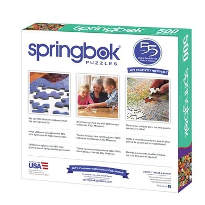Springbok Marble Madness Puzzle 500pc 2 Springbok Marble Madness Puzzle 500pc - Image 2