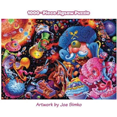 Toynk Cosmic Crunch Breakfast Cereal Puzzle By Joe Simko | 1000 Piece Jigsaw Puzzle 2 Toynk Cosmic Crunch Breakfast Cereal Puzzle By Joe Simko | 1000 Piece Jigsaw Puzzle - Image 2
