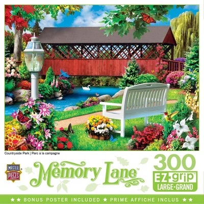 MasterPieces 300 Piece EZ Grip Jigsaw Puzzle - Country Park - 18"x24" 1 MasterPieces 300 Piece EZ Grip Jigsaw Puzzle - Country Park - 18"x24"