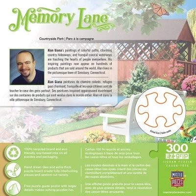 MasterPieces 300 Piece EZ Grip Jigsaw Puzzle - Country Park - 18"x24" 3 MasterPieces 300 Piece EZ Grip Jigsaw Puzzle - Country Park - 18"x24" - Image 3