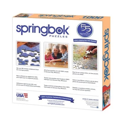 Springbok Cliff Hangers Puzzle 1000pc 2 Springbok Cliff Hangers Puzzle 1000pc - Image 2