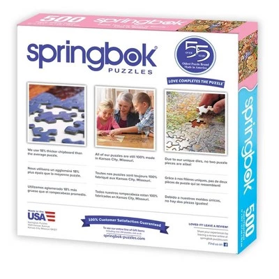 Springbok Cookie Tins Puzzle 500pc 2 Springbok Cookie Tins Puzzle 500pc - Image 2