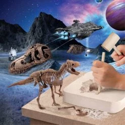 Discovery Kids Discovery #Mindblown Dinosaur Fossil Dig Tyrannosaurus Rex Excavation STEM Science Kit 15pc