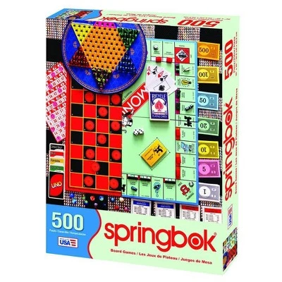 Springbok Board Games Jigsaw Puzzle - 500pc 1 Springbok Board Games Jigsaw Puzzle - 500pc