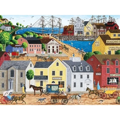 MasterPieces 300 Piece EZ Grip Jigsaw Puzzle - Home Port - 18"x24" 2 MasterPieces 300 Piece EZ Grip Jigsaw Puzzle - Home Port - 18"x24" - Image 2