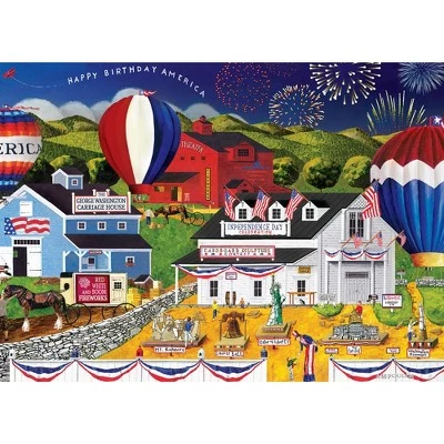 MasterPieces 500 Piece EZ Grip Jigsaw Puzzle For Adults, Family, Or Kids - 4th of July - 19.25"x26.75" 2 MasterPieces 500 Piece EZ Grip Jigsaw Puzzle For Adults, Family, Or Kids - 4th of July - 19.25"x26.75" - Image 2
