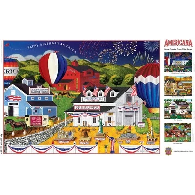 MasterPieces 500 Piece EZ Grip Jigsaw Puzzle For Adults, Family, Or Kids - 4th of July - 19.25"x26.75" 4 MasterPieces 500 Piece EZ Grip Jigsaw Puzzle For Adults, Family, Or Kids - 4th of July - 19.25"x26.75" - Image 4