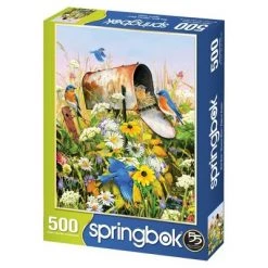 Springbok Sprinkbok Blue Birds Jigsaw Puzzle - 500pc