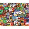 Springbok Spring and Summer: Looney Labels Puzzle 500pc