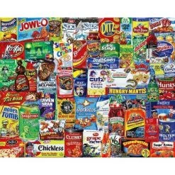 Springbok Spring and Summer: Looney Labels Puzzle 500pc