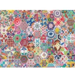 Springbok Spring and Summer: Crazy Quilts Puzzle 500pc