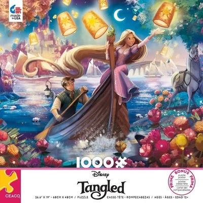 Ceaco Disney: Tangled Jigsaw Puzzle - 1000pc 2 Ceaco Disney: Tangled Jigsaw Puzzle - 1000pc - Image 2