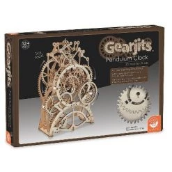 MindWare Gearjits Pendulum Clock - Building - 166 Pieces