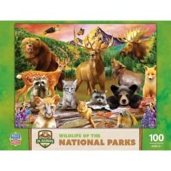 MasterPieces 100 Piece Jigsaw Puzzle for Kids - National Parks - 14"x19"