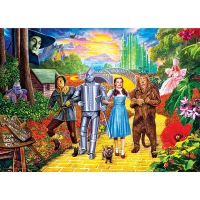 MasterPieces 1000 Piece Jigsaw Puzzle For Adults, Family, Or Kids - Off To See The Wizard - 19.25"x26.75" 2 MasterPieces 1000 Piece Jigsaw Puzzle For Adults, Family, Or Kids - Off To See The Wizard - 19.25"x26.75" - Image 2