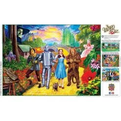MasterPieces 1000 Piece Jigsaw Puzzle For Adults, Family, Or Kids - Off To See The Wizard - 19.25"x26.75" 8 MasterPieces 1000 Piece Jigsaw Puzzle For Adults, Family, Or Kids - Off To See The Wizard - 19.25"x26.75" -Puzzles Sales 2022 unnamed file 1436
