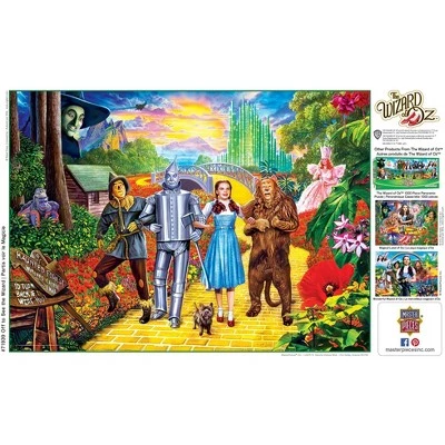 MasterPieces 1000 Piece Jigsaw Puzzle For Adults, Family, Or Kids - Off To See The Wizard - 19.25"x26.75" 4 MasterPieces 1000 Piece Jigsaw Puzzle For Adults, Family, Or Kids - Off To See The Wizard - 19.25"x26.75" - Image 4