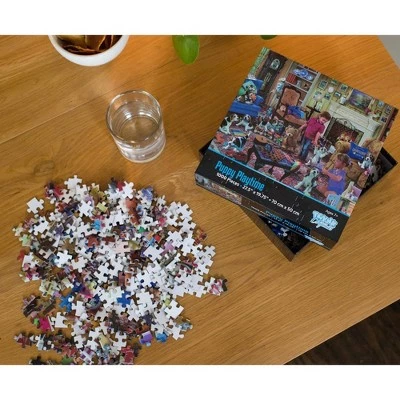 Toynk Puppy Playtime Dog Puzzle For Adults And Kids | 1000 Piece Jigsaw Puzzle 2 Toynk Puppy Playtime Dog Puzzle For Adults And Kids | 1000 Piece Jigsaw Puzzle - Image 2