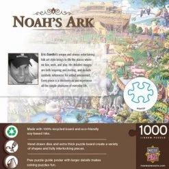 MasterPieces 1000 Piece Jigsaw Puzzle For Adults, Family, Or Kids - Noah's Ark - 19.25"x26.75" 7 MasterPieces 1000 Piece Jigsaw Puzzle For Adults, Family, Or Kids - Noah's Ark - 19.25"x26.75" -Puzzles Sales 2022 unnamed file 1480