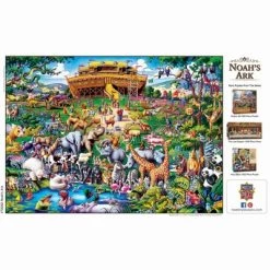 MasterPieces 1000 Piece Jigsaw Puzzle For Adults, Family, Or Kids - Noah's Ark - 19.25"x26.75" 8 MasterPieces 1000 Piece Jigsaw Puzzle For Adults, Family, Or Kids - Noah's Ark - 19.25"x26.75" -Puzzles Sales 2022 unnamed file 1481