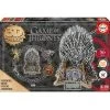 Educa Borras Game of Thrones Iron Throne 56 Piece 3D Monument Wood Puzzle
