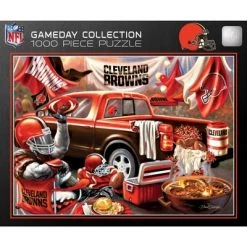 MasterPieces 1000 Piece Jigsaw Puzzle for Adults - NFL Cleveland Browns Gameday - 19.25"x26.75"