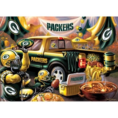 MasterPieces 1000 Piece Jigsaw Puzzle for Adults - NFL Green Bay Packers Gameday - 19.25"x26.75" 2 MasterPieces 1000 Piece Jigsaw Puzzle for Adults - NFL Green Bay Packers Gameday - 19.25"x26.75" - Image 2