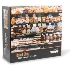 Toynk Donut Shop Bakery Puzzle For Adults And Kids | 1000 Piece Jigsaw Puzzle