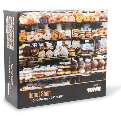 Toynk Donut Shop Bakery Puzzle For Adults And Kids | 1000 Piece Jigsaw Puzzle 1 Toynk Donut Shop Bakery Puzzle For Adults And Kids | 1000 Piece Jigsaw Puzzle