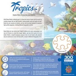 MasterPieces 300 Piece EZ Grip Jigsaw Puzzle - Dolphin Ride - 18"x24" 8 MasterPieces 300 Piece EZ Grip Jigsaw Puzzle - Dolphin Ride - 18"x24" -Puzzles Sales 2022 unnamed file 1625