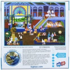 TCG The Canadian Group Hometown Collection 1000 Piece Jigsaw Puzzle | Grand Peacock Hotel