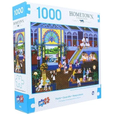 TCG The Canadian Group Hometown Collection 1000 Piece Jigsaw Puzzle | Grand Peacock Hotel 2 TCG The Canadian Group Hometown Collection 1000 Piece Jigsaw Puzzle | Grand Peacock Hotel - Image 2