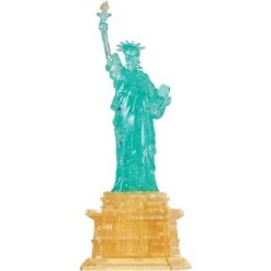 University Games 3-D Deluxe Crystal Puzzle-Statue Of Liberty