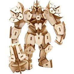 Incredibuilds Overwatch Reinhardt Poster & Wood Model Figure Kit