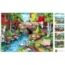 MasterPieces 300 Piece EZ Grip Jigsaw Puzzle - Willow Whispers - 18"x24" -Puzzles Sales 2022 unnamed file 1699