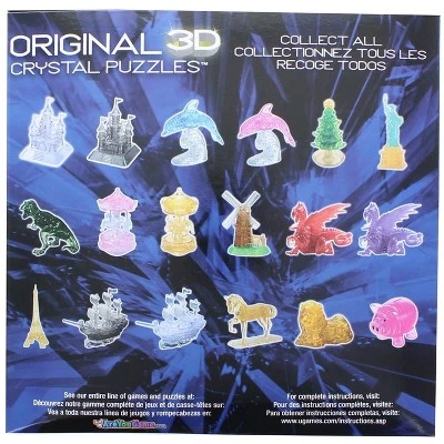 University Games Blue Dragon 56 Piece 3D Crystal Jigsaw Puzzle 1 University Games Blue Dragon 56 Piece 3D Crystal Jigsaw Puzzle
