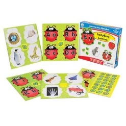 Carson Dellosa Education Ladybug Letters Puzzle Game