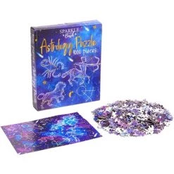 Sparkle and Bash 100 Pieces Astrology Zodiac Large Jigsaw Puzzles for Adults and Kids (20 x 27 In) -Puzzles Sales 2022 unnamed file 1710