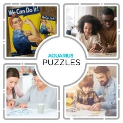 AQUARIUS Smithsonian Rosie the Riveter 1000 Piece Jigsaw Puzzle -Puzzles Sales 2022 unnamed file 1736