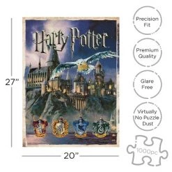 AQUARIUS Harry Potter Hogwarts 1000 Piece Jigsaw Puzzle
