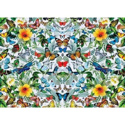 MasterPieces 1000 Piece Jigsaw Puzzle For Adults, Family, Or Kids - Butterflies - 19.25"x26.75" 2 MasterPieces 1000 Piece Jigsaw Puzzle For Adults, Family, Or Kids - Butterflies - 19.25"x26.75" - Image 2