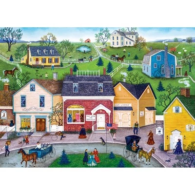MasterPieces 1000 Piece Jigsaw Puzzle For Adults, Family, Or Kids - The Dress Shop - 19.25"x26.75" 2 MasterPieces 1000 Piece Jigsaw Puzzle For Adults, Family, Or Kids - The Dress Shop - 19.25"x26.75" - Image 2