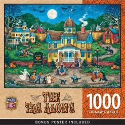 MasterPieces 1000 Piece Halloween Jigsaw Puzzle - The Tag Along - 19.25"x26.75"